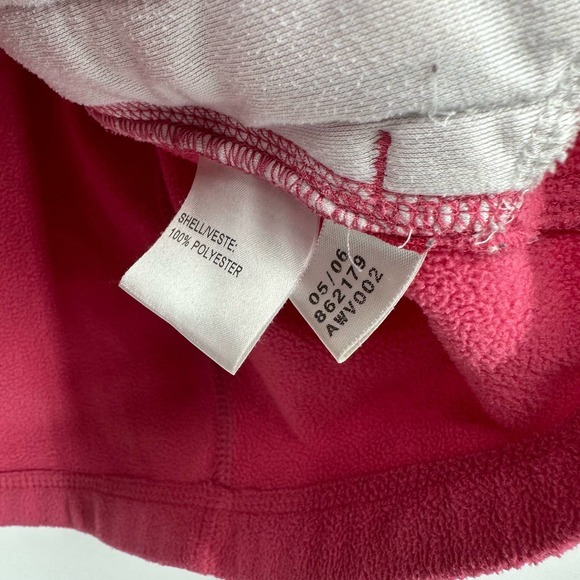 Adidas size medium climaproof warm pink full zip fleece‎ jacket - Picture 7 of 7
